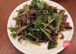 西芹炒牛肉的做法图解7
