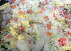 五彩炒饭的做法图解9