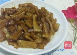 糖醋肉皮的做法图解4