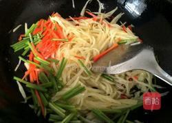 麻香酸辣土豆丝的做法图解3