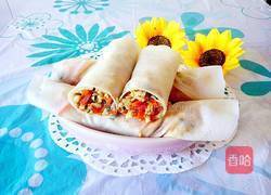 素菜春卷的做法图解14