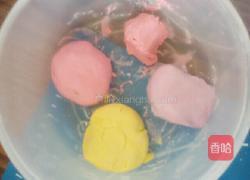果蔬萌猫爪汤圆的做法图解1