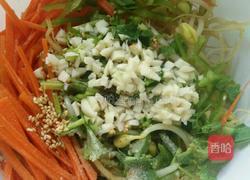 凉拌粉丝豆芽的做法图解8