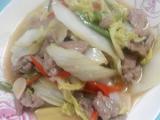 猪肉炒大白菜