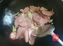 粉丝白菜烩火腿的做法图解4