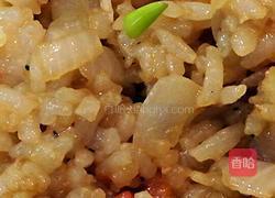 北极甜虾炒饭的做法图解4