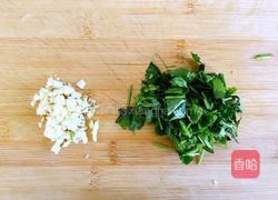 椒油粉丝油菜的做法图解3