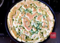 油菜鸡蛋饼的做法图解6