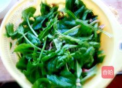 清炒菠菜的做法图解2