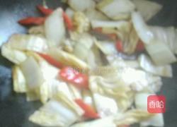醋溜白菜的做法图解2