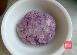 紫薯玫瑰花馒头的做法图解7