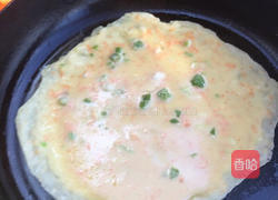 蔬菜鸡蛋薄饼的做法图解2