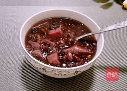 红豆山药粥的做法图解7