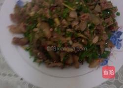 青椒炒肉的做法图解5