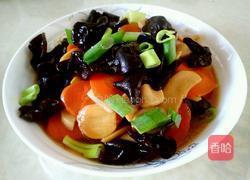蚝油杏鲍菇炒木耳的做法图解7