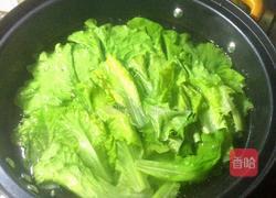 浇汁蚝油生菜的做法图解5