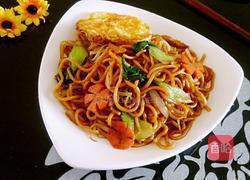 鸡蛋炒面的做法图解10