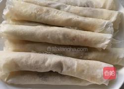 葱香肉丝春卷的做法图解13