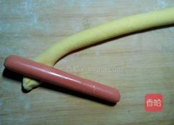 南瓜火腿肠卷的做法图解10