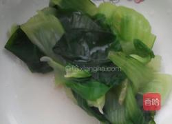 香菇油菜的做法图解2