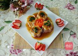 蒸豆腐酿肉的做法图解19
