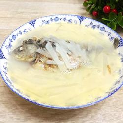 鲫鱼萝卜丝汤的做法[图]