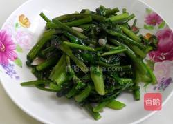 蒜泥红苔菜的做法图解6
