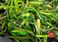 蒜泥红苔菜的做法图解5