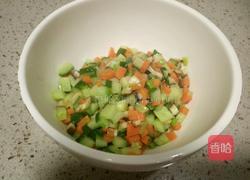 五彩炒饭的做法图解7