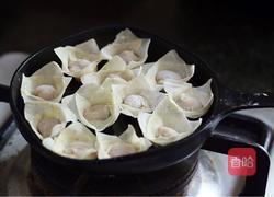 生煎花形小馄饨的做法图解4