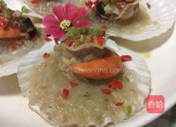 蒜蓉粉丝蒸扇贝的做法图解12