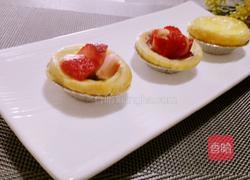 【餐桌上的旅行】草莓蜜豆蛋挞的做法图解7