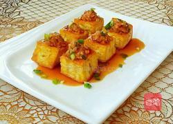 ＃我为女王做道菜＃糯米酿豆腐的做法图解16