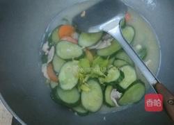 黄瓜炒肉的做法图解12