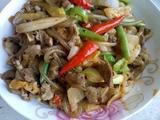 酸菜羊肉炒粉条