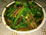 豆豉鲮鱼油麦菜