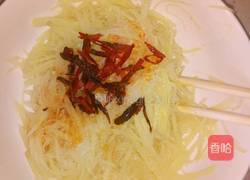 炝拌酸辣土豆丝的做法图解9