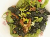 青椒木耳炒肉丝（一人份）