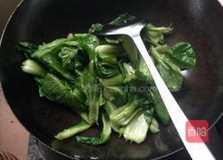 清炒上海青的做法图解5