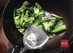 清炒上海青的做法图解6