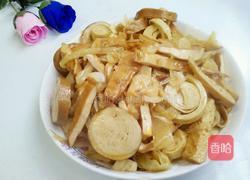 辣菜炒豆腐卷的做法图解5
