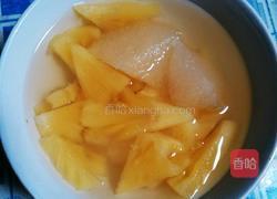 雪梨菠萝罐头的做法图解4