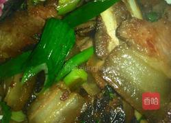 蒜苗炒腊肉的做法图解11