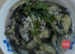 紫茄烧肉末的做法图解11