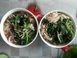 炝汤汉菜面条