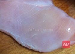 陈皮鸡丝炒掐菜的做法图解1