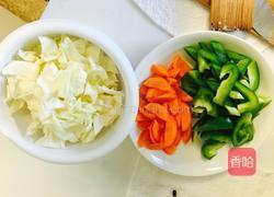 鱼肉炒杂菜的做法图解3