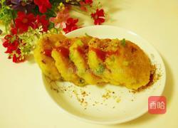 田园虾米鸡肉饼的做法图解7