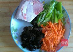 快手菜（肉炒粉条）的做法图解1