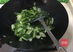 青菜炒豆腐皮的做法图解7